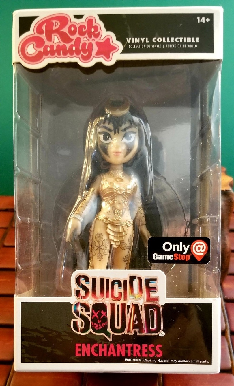 Enchantress Suicide Squad Funko Rock Candy GameStop Exclusive Vinyl Figurine